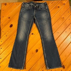Silver jeans